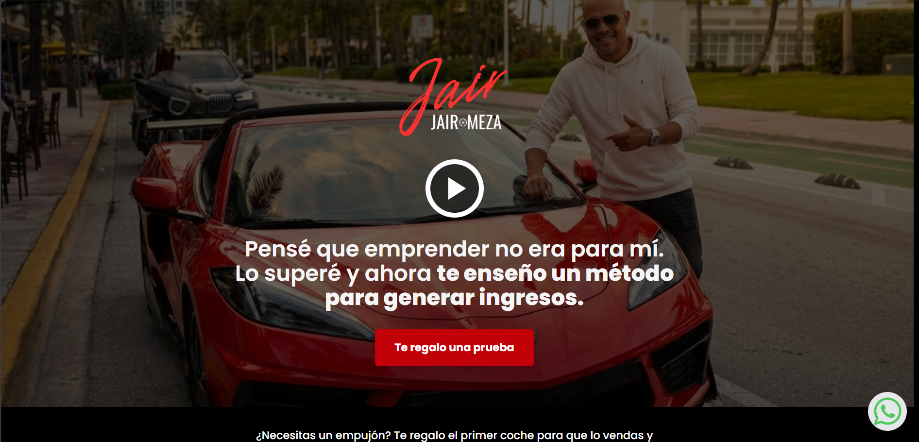 JairMeza Landing Page
